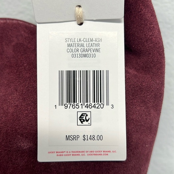 Lucky Brand | Leather Hobo Bag ~ “Grapevine” - Picture 6 of 16